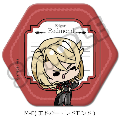 『黒執事 -寄宿学校編-』六角形缶バッジ M-E エドガー・レドモンド
